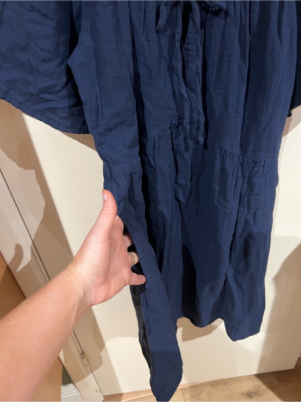 NWT Old Navy Cotton Peasant Dress - Picture 2 of 3